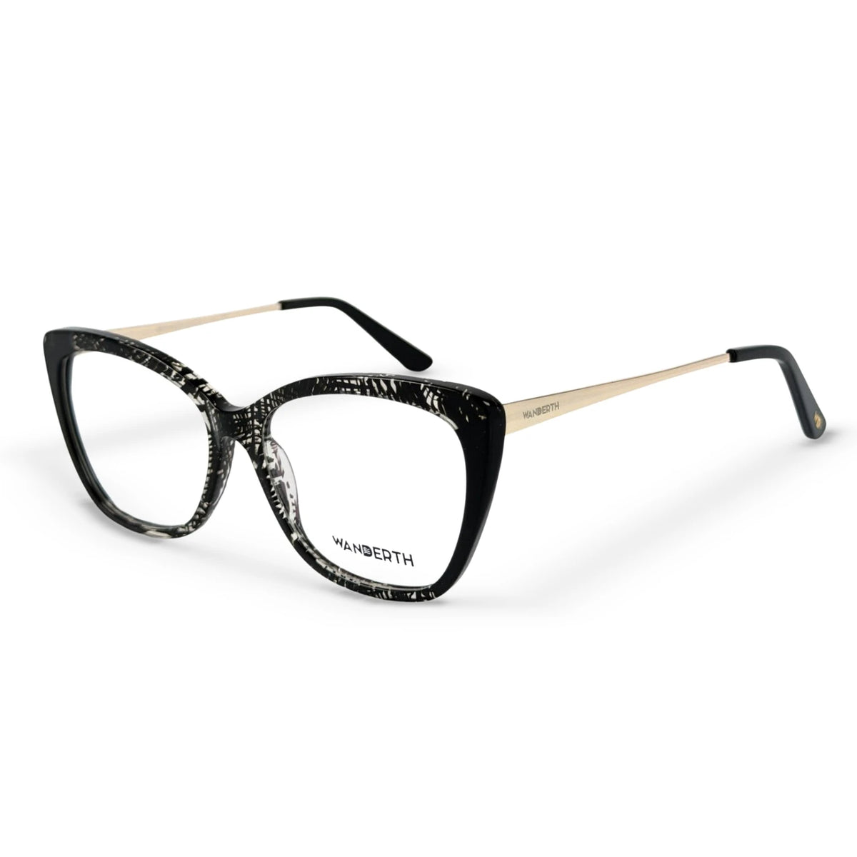 Montura Acetato y TR90 WD11378 - Negro