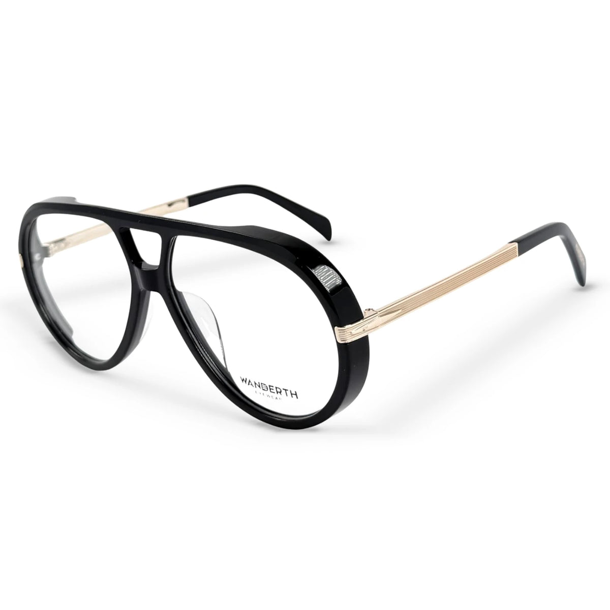 Montura Acetato y TR90 JA1046 - Negro