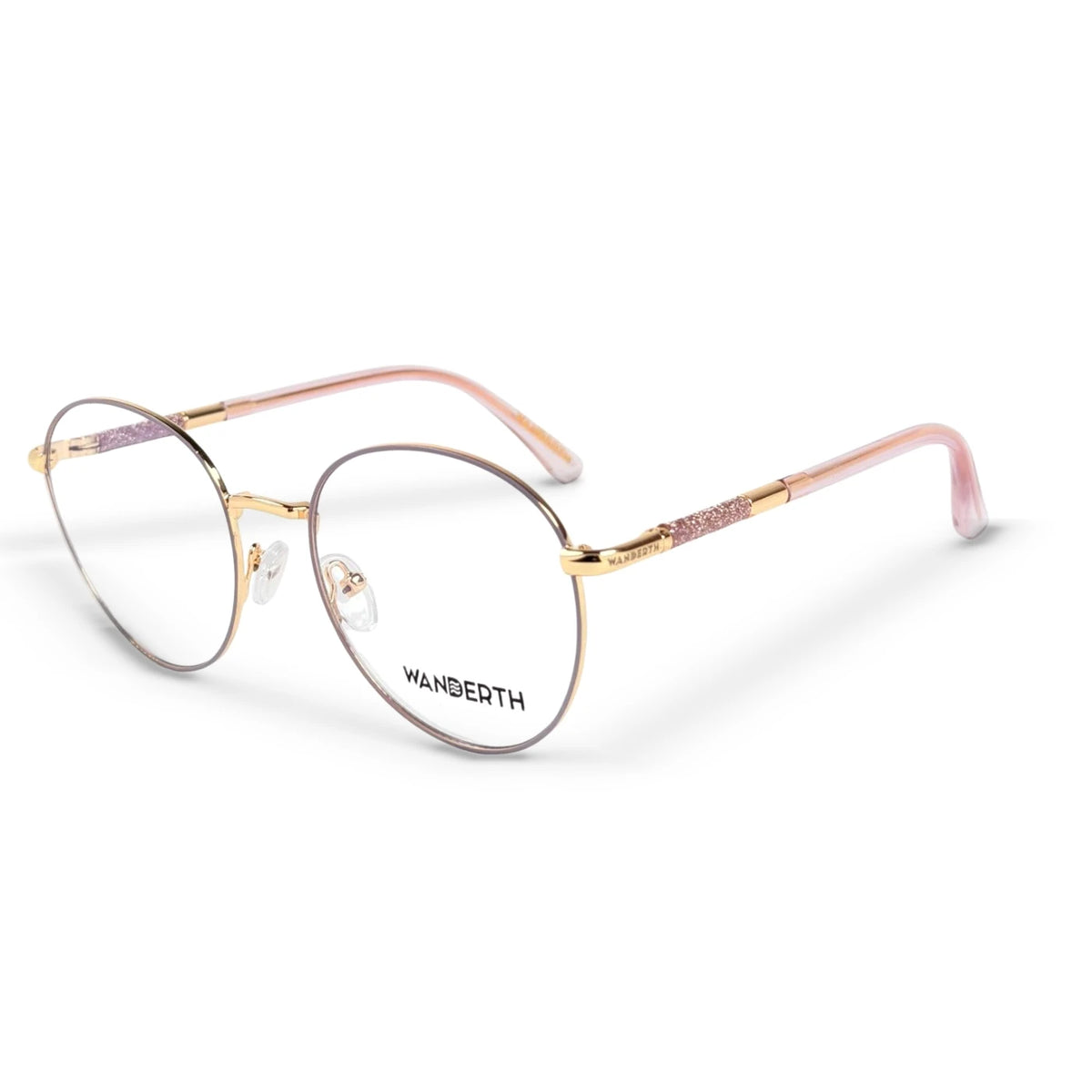 Montura Metálica 82124 - Plata · Transparente · Rosa