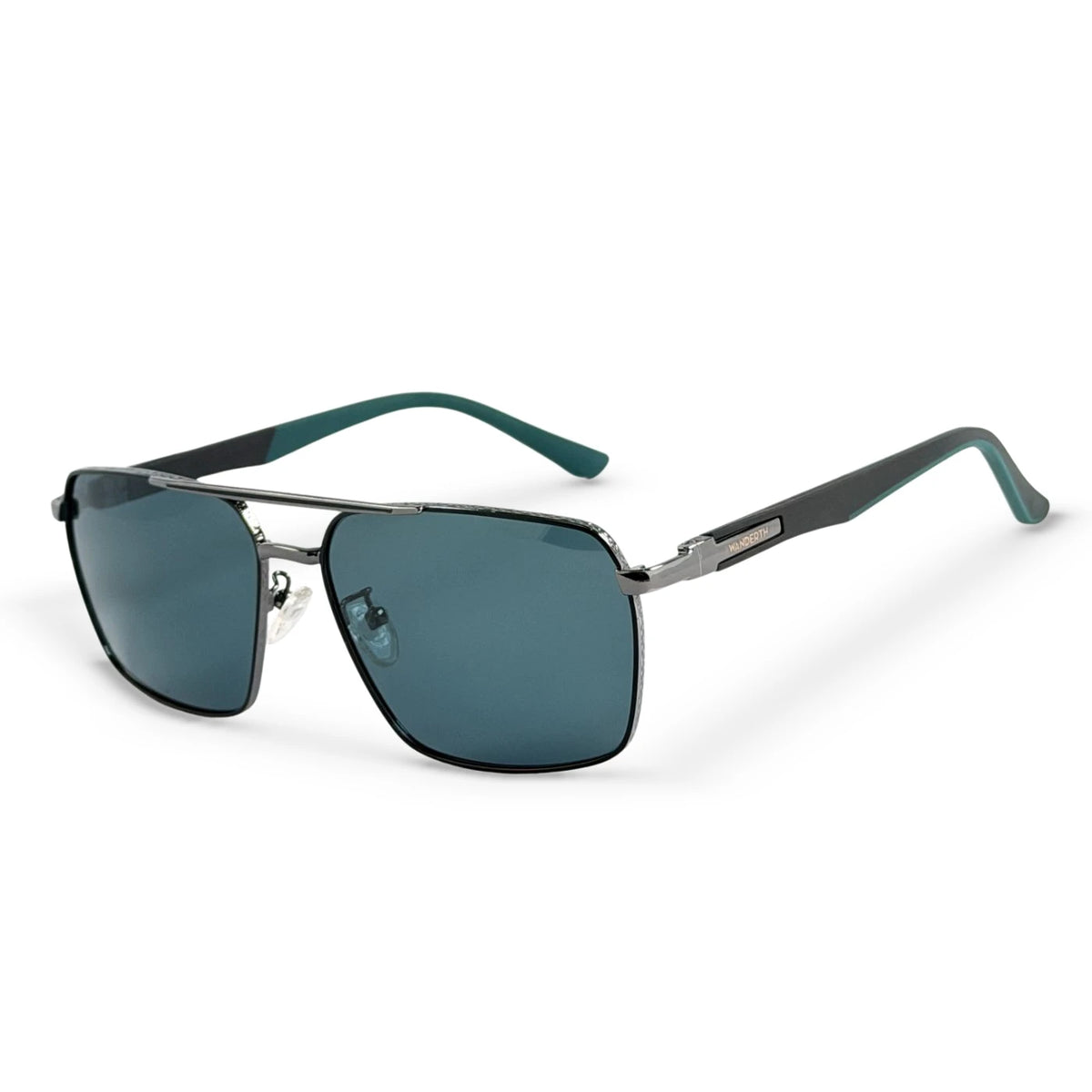 Gafa de Sol 6307 - Plata · Verde · Verde oscuro