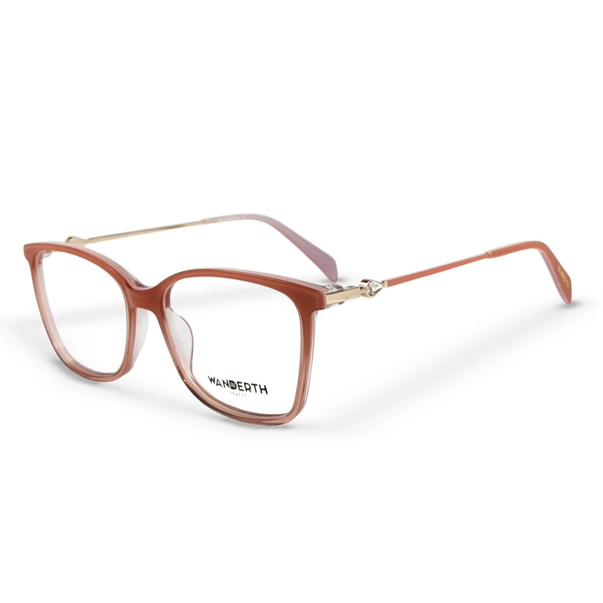 Montura Acetato y TR90 G8095 - Café · Transparente · Café