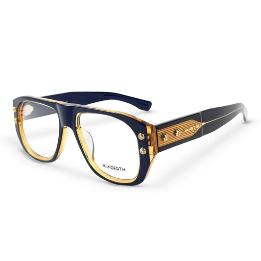 Montura Acetato y TR90 6015 - Azul oscuro