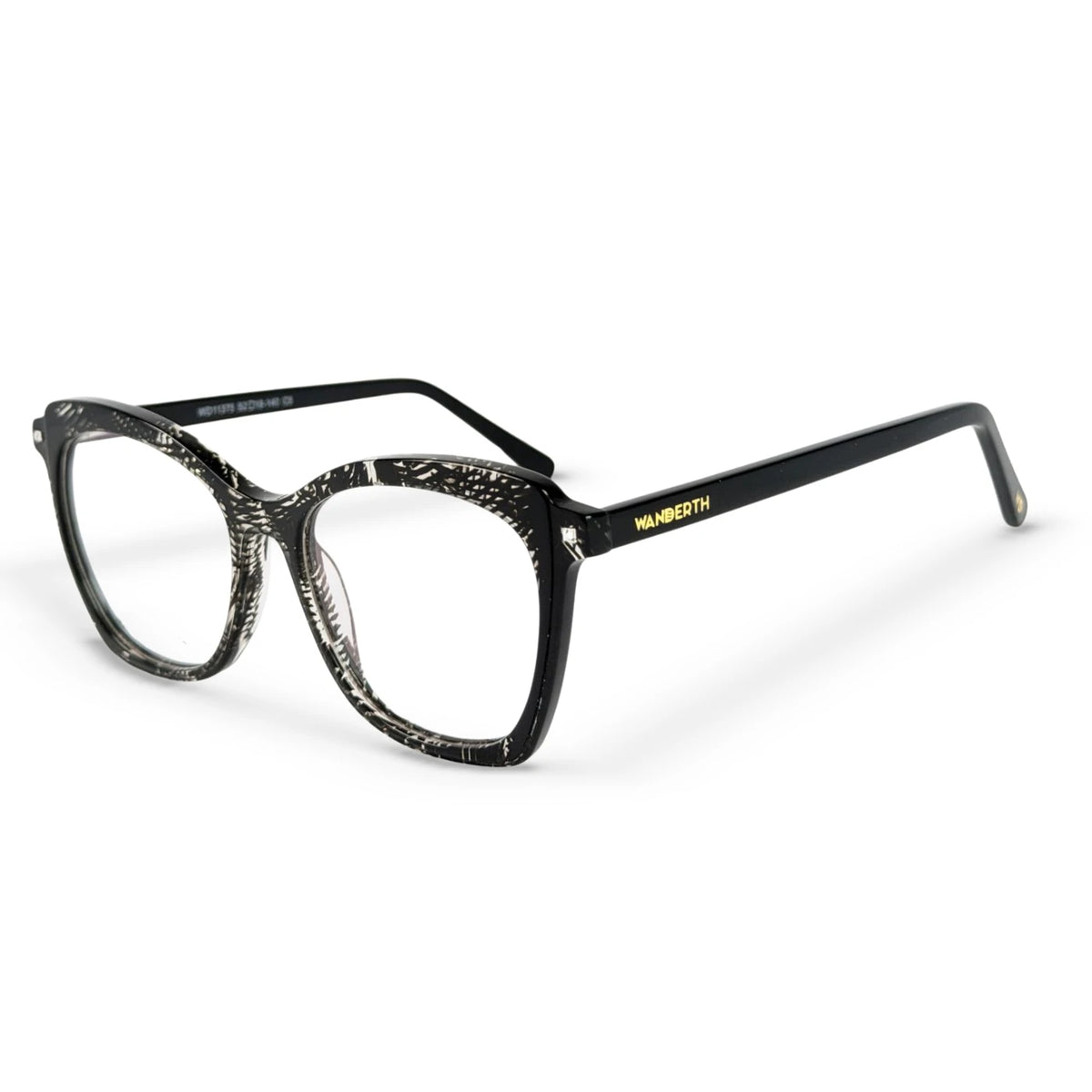 Montura Acetato y TR90 WD11375 - Negro