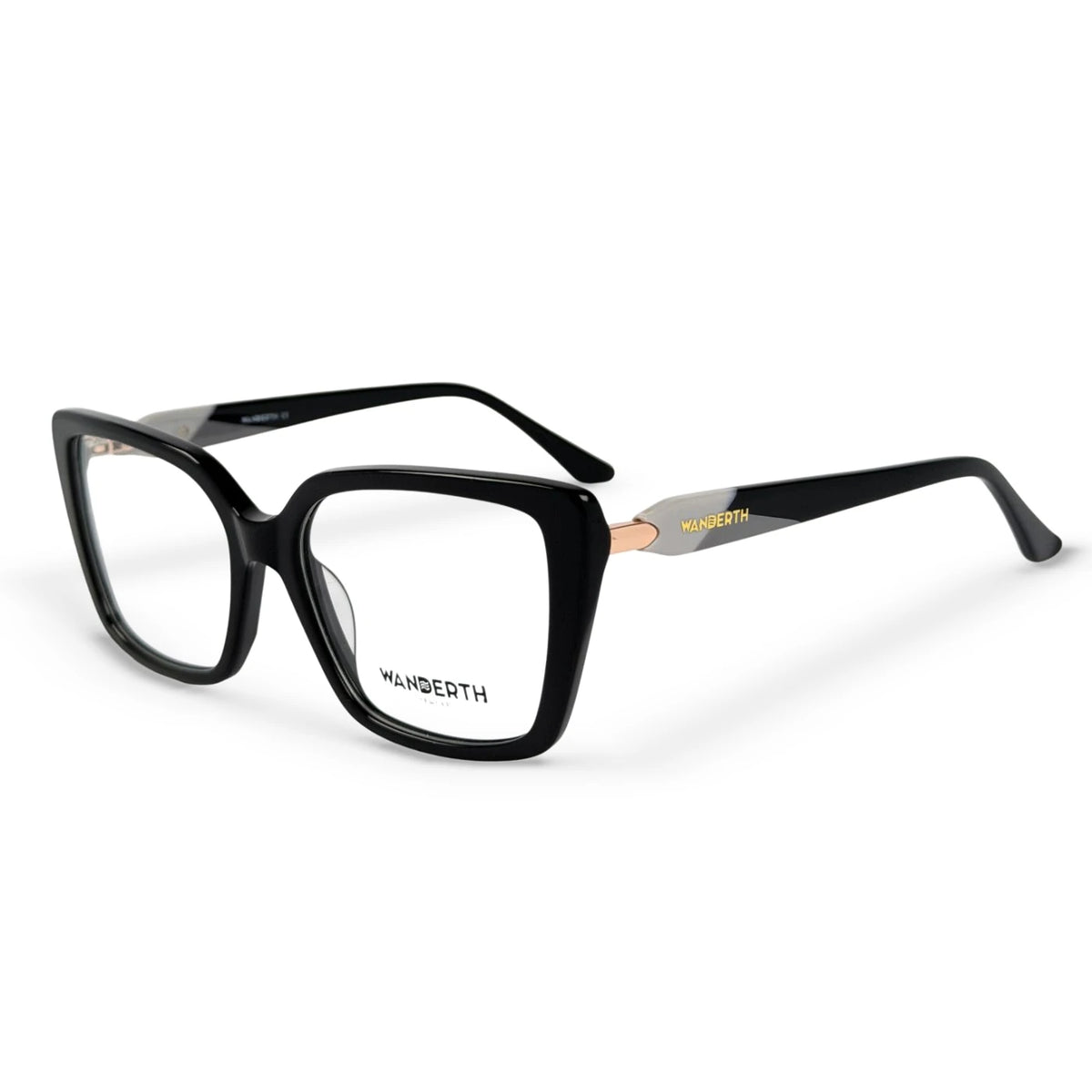 Montura Acetato y TR90 MQ6582A - Negro