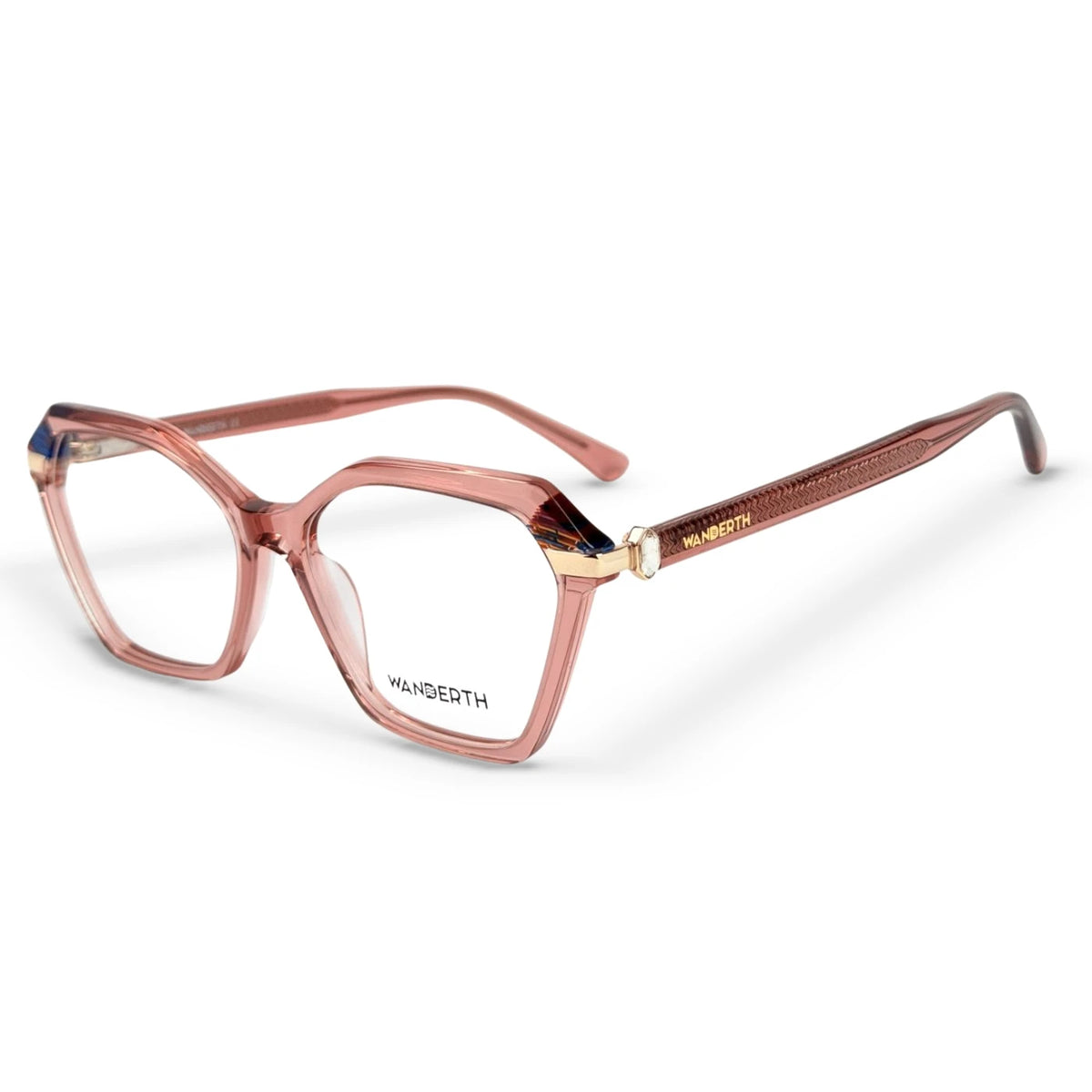 Montura Acetato y TR90 G8206 - Rosa