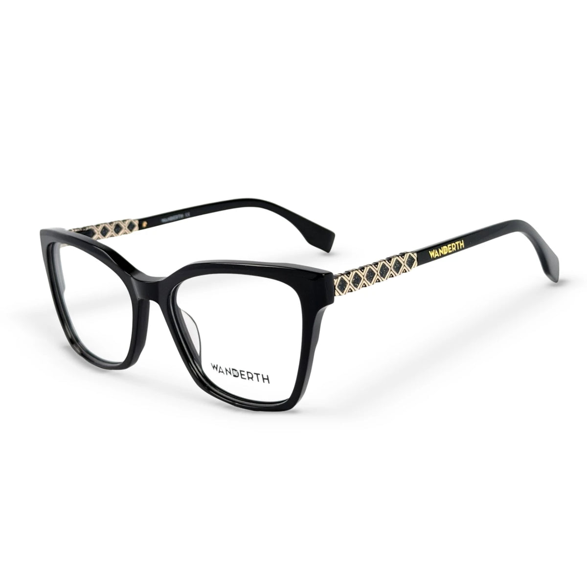 Montura Acetato y TR90 W53082 - Negro
