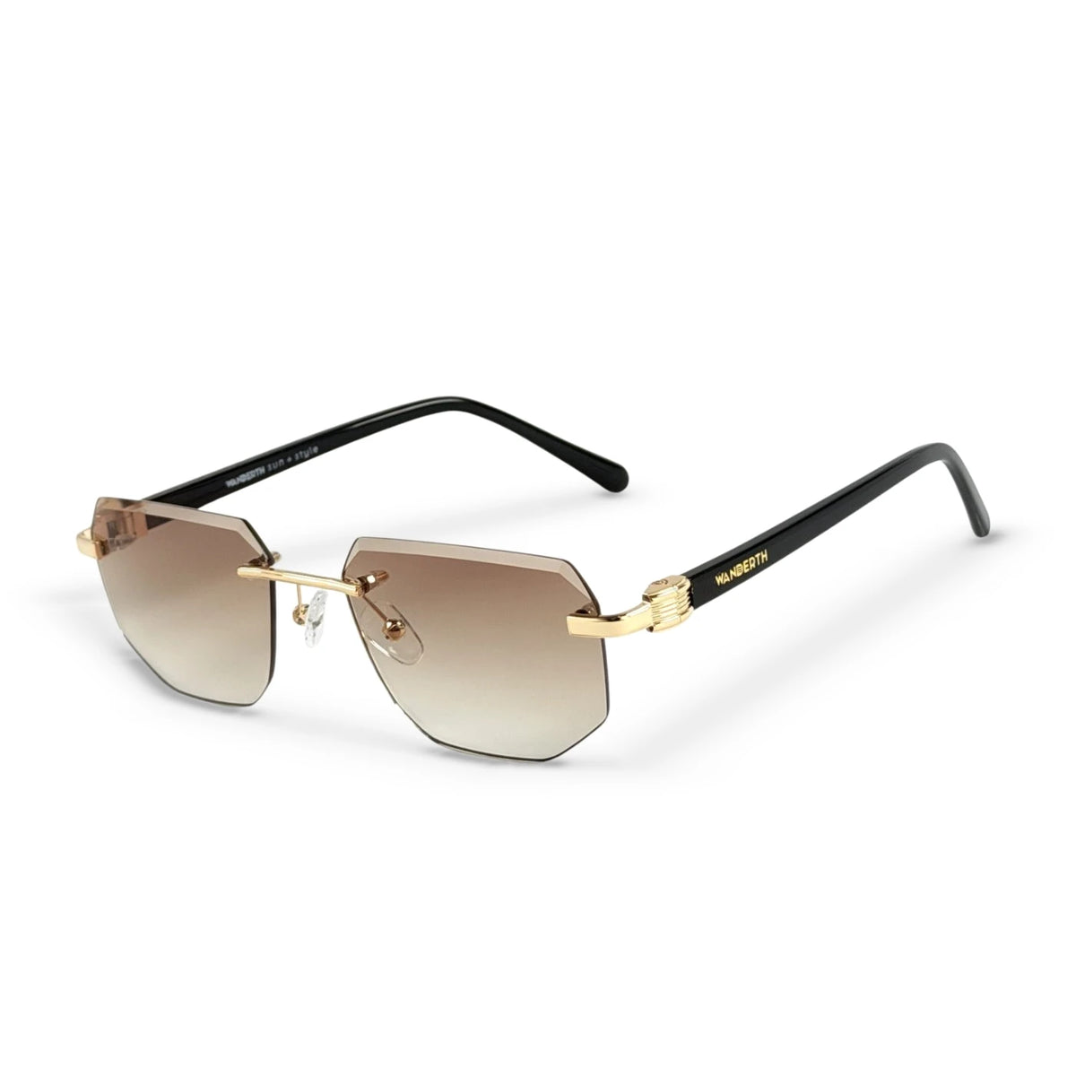 Gafa de Sol 3075 - Dorado · Café · Negro