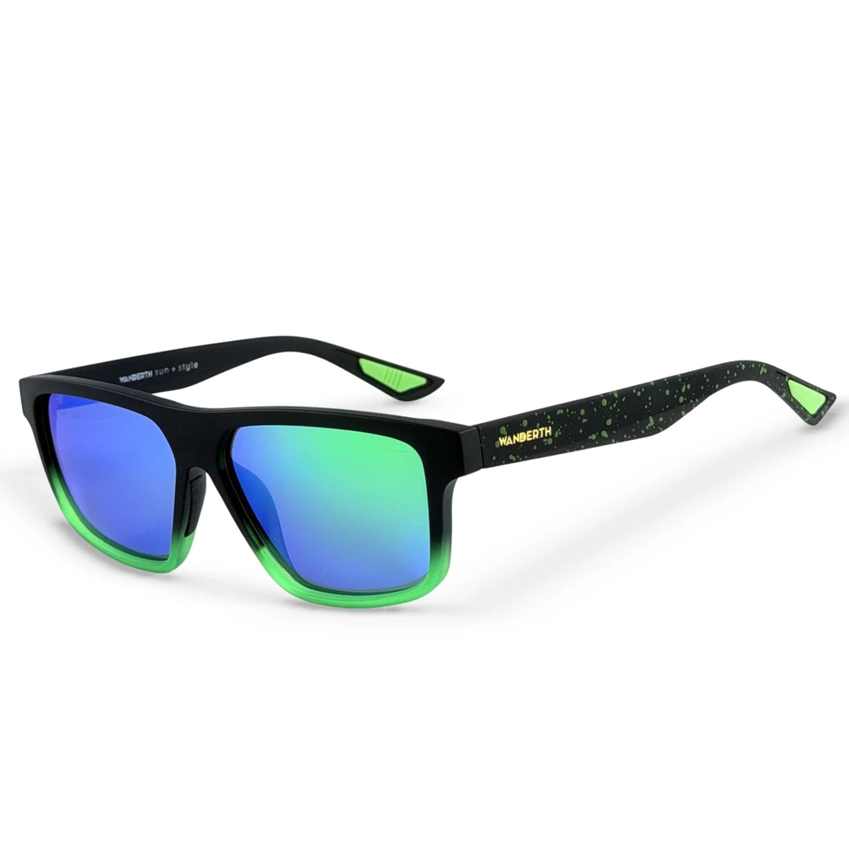 Gafa de Sol S11109 - Negro · Espejo Verde · Negro