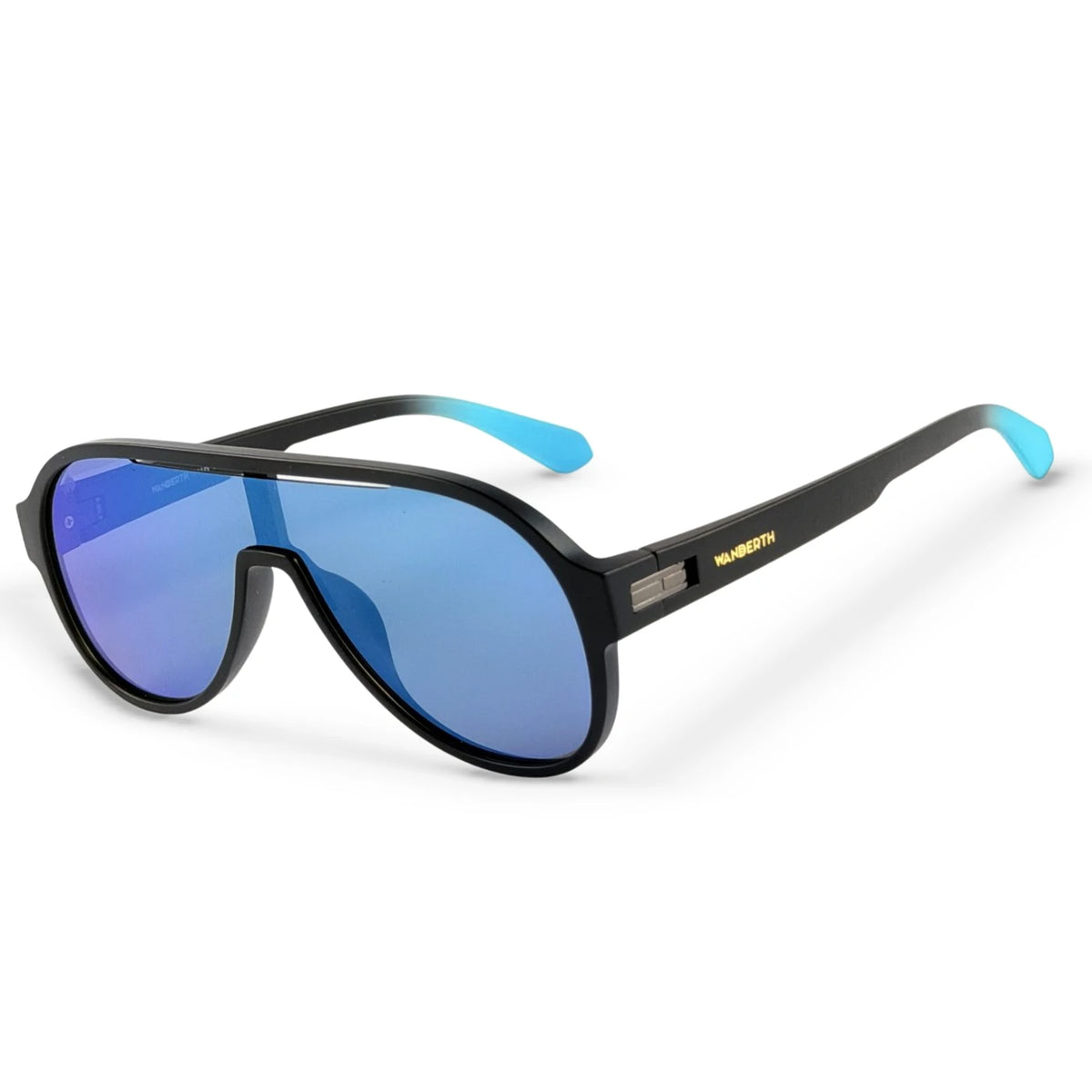 Gafa de Sol TR7546 - Negro · Espejo  Azul · Negro
