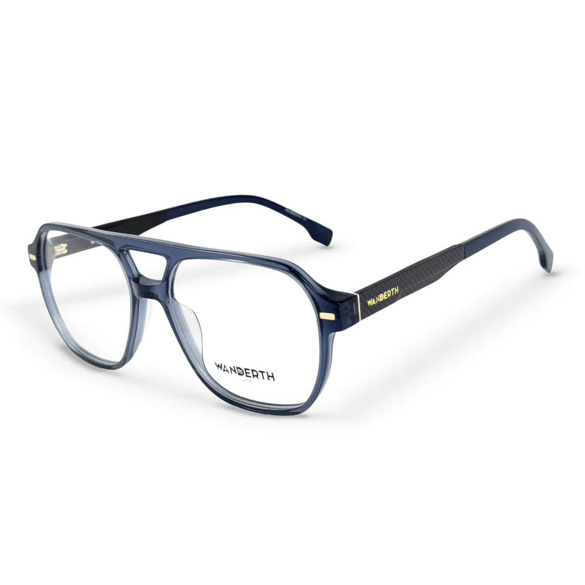 Montura Acetato y TR90 B1843 - Azul