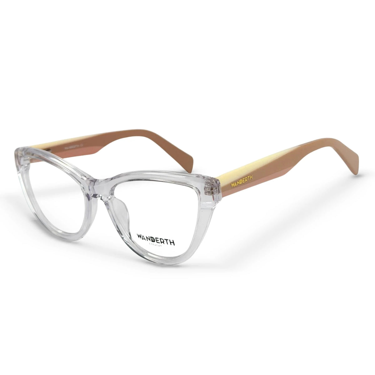 Montura Acetato y TR90 9633 - Cristal · Transparente · Beige