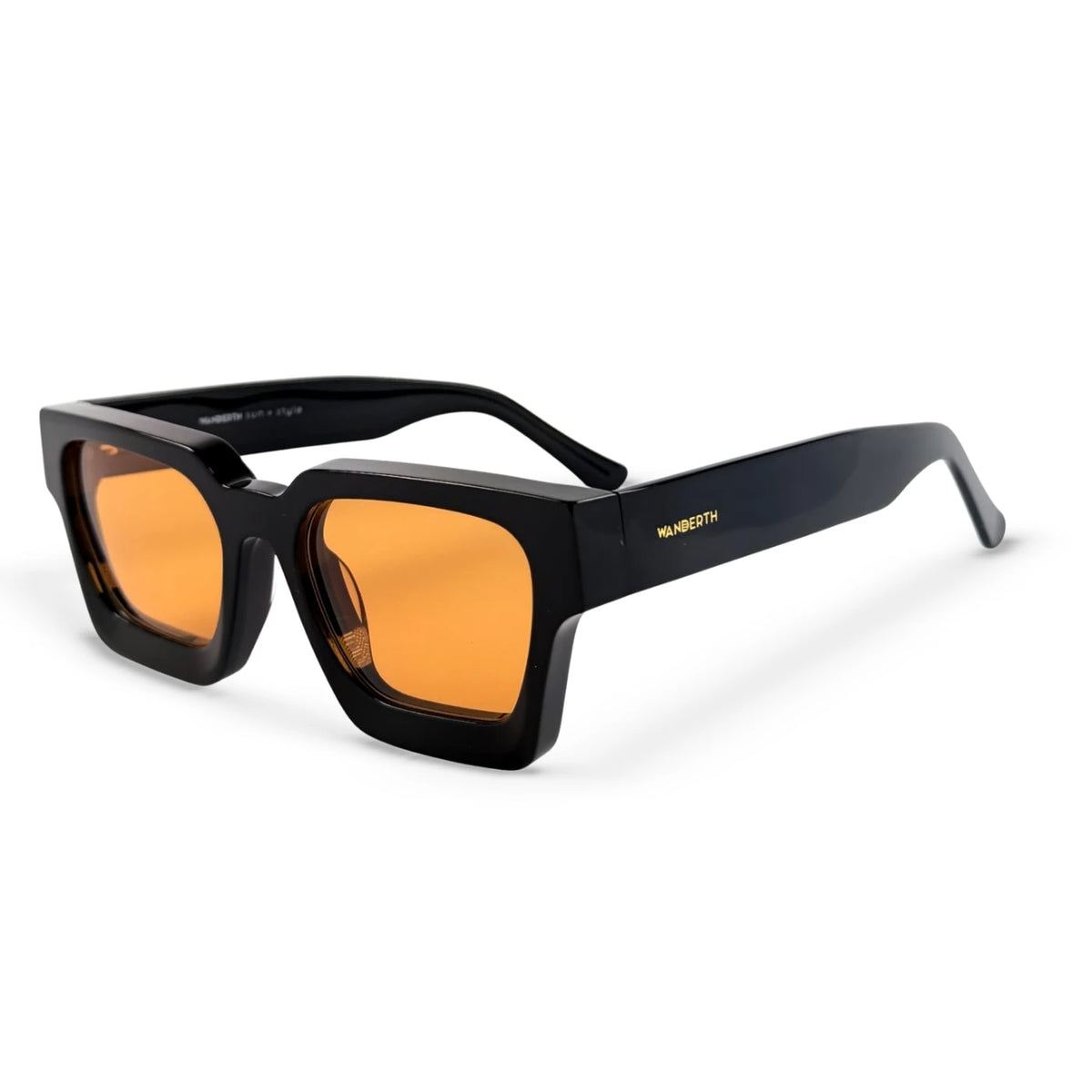 Gafa de Sol 1439 - Negro · Amarillo Ámbar · Negro