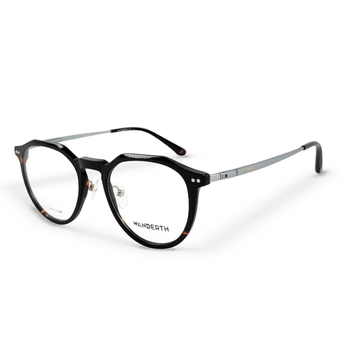 Montura Acetato y TR90 AT211 - Multitono · Transparente · Plata