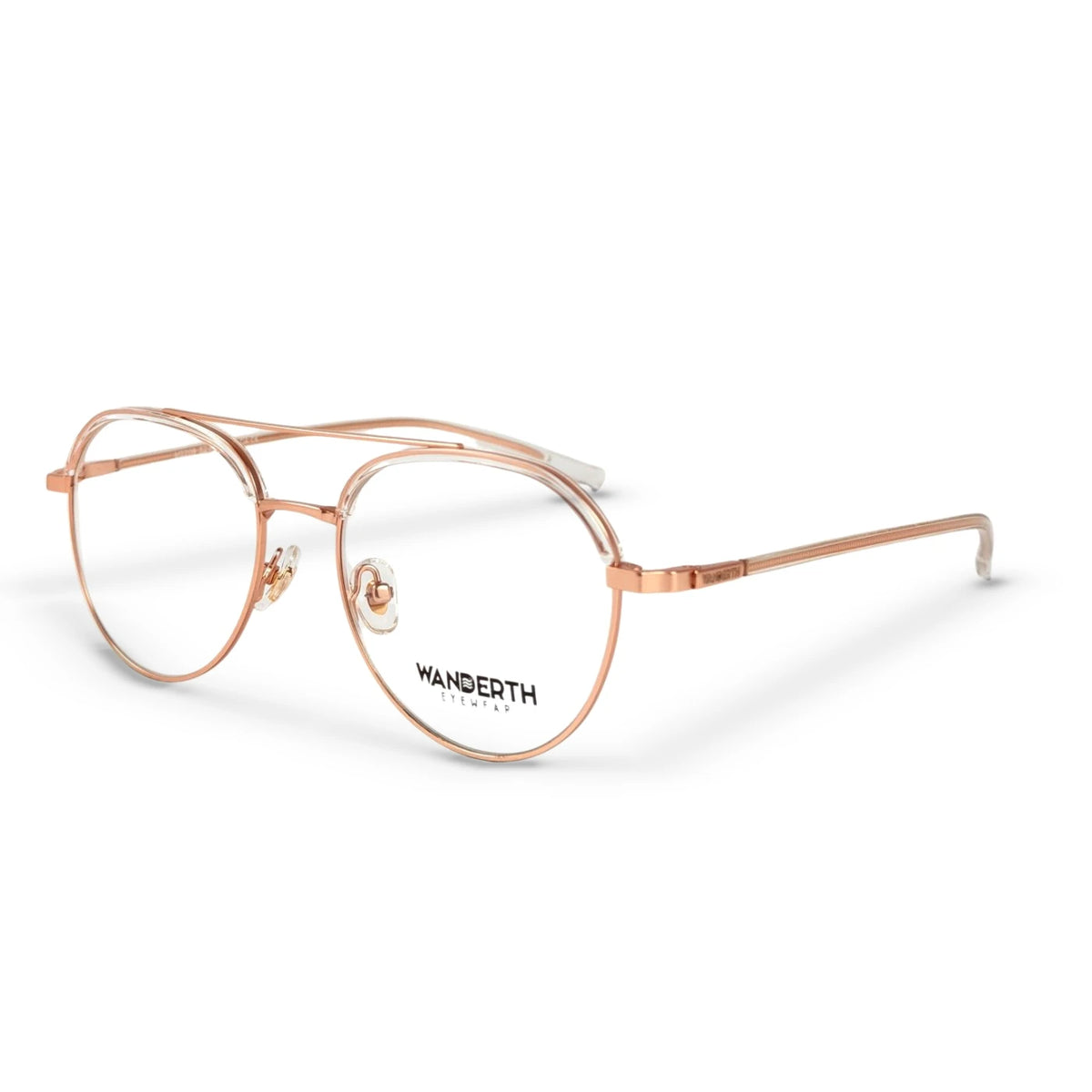 Montura Metálica M2209 - Dorado · Transparente · Dorado