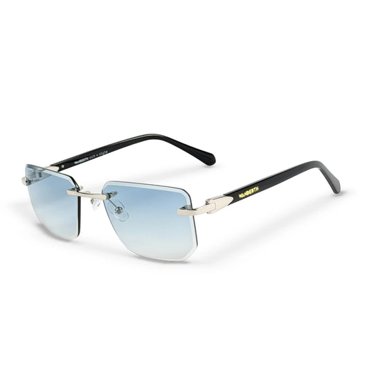 Gafa de Sol 3089S - Plata · Azul · Negro