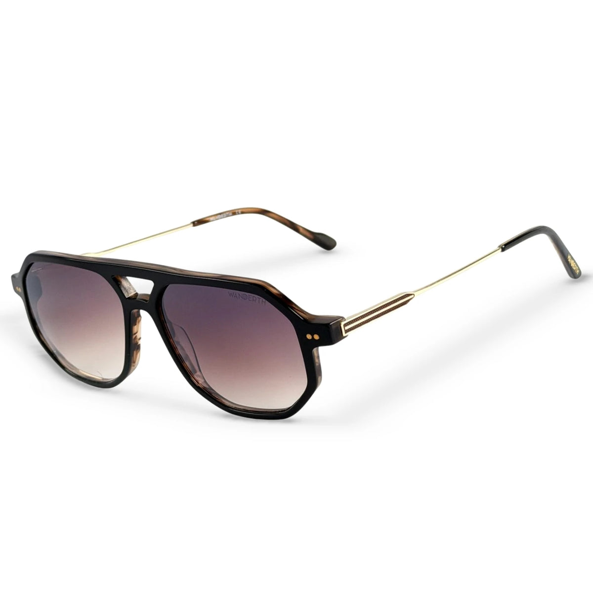 Gafa de Sol 2472S - Negro · Morado · Dorado