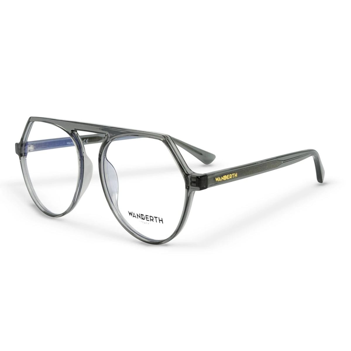 Montura Acetato y TR90 2033 - Gris · Transparente · Verde