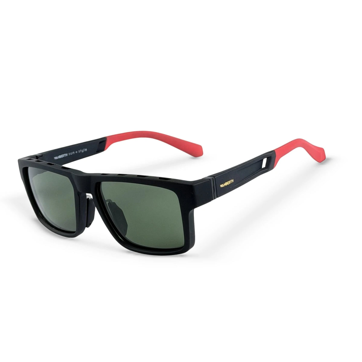 Gafa de Sol TR7521 - Negro · Verde · Rojo