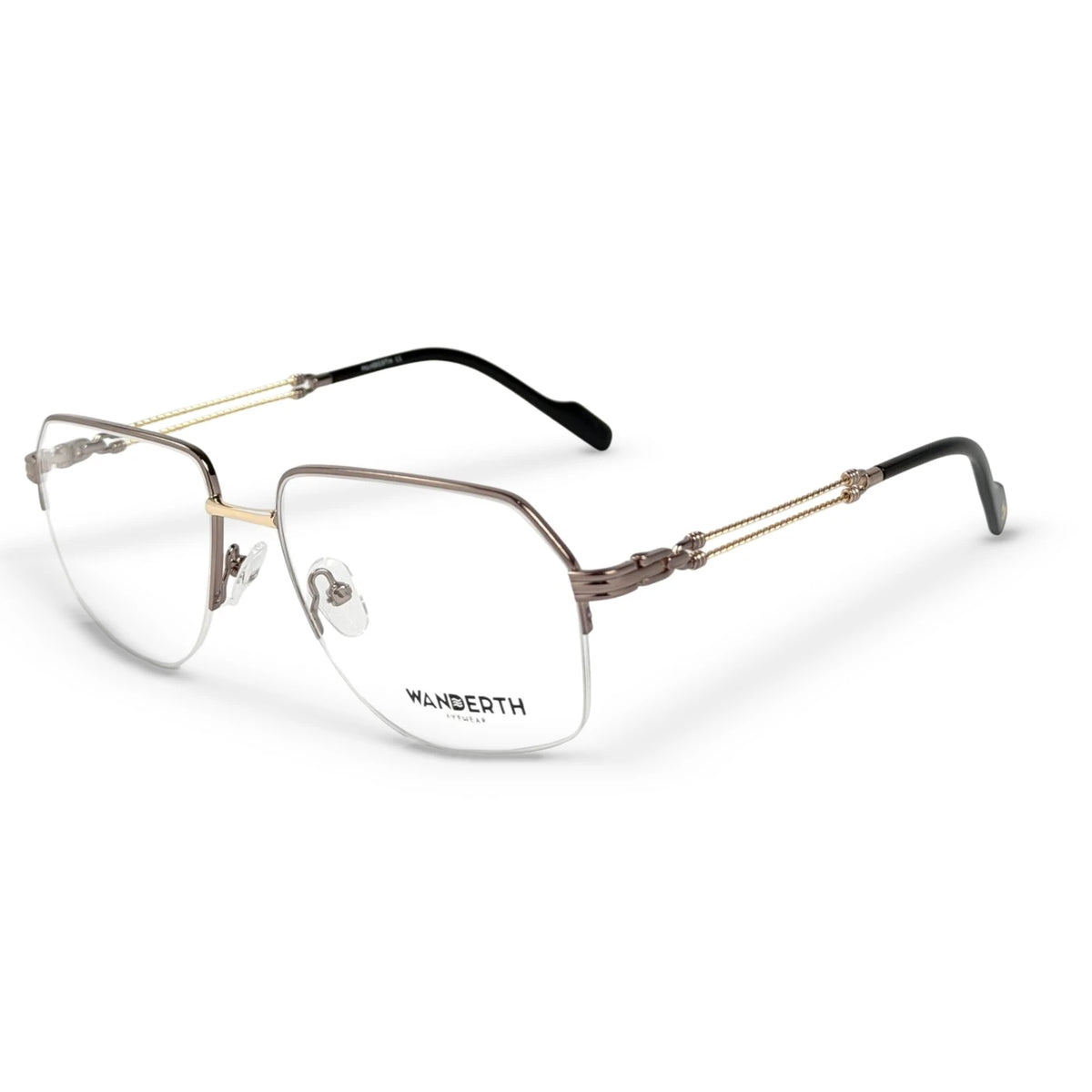 Montura Metálica 4573 - Café · Transparente · Café