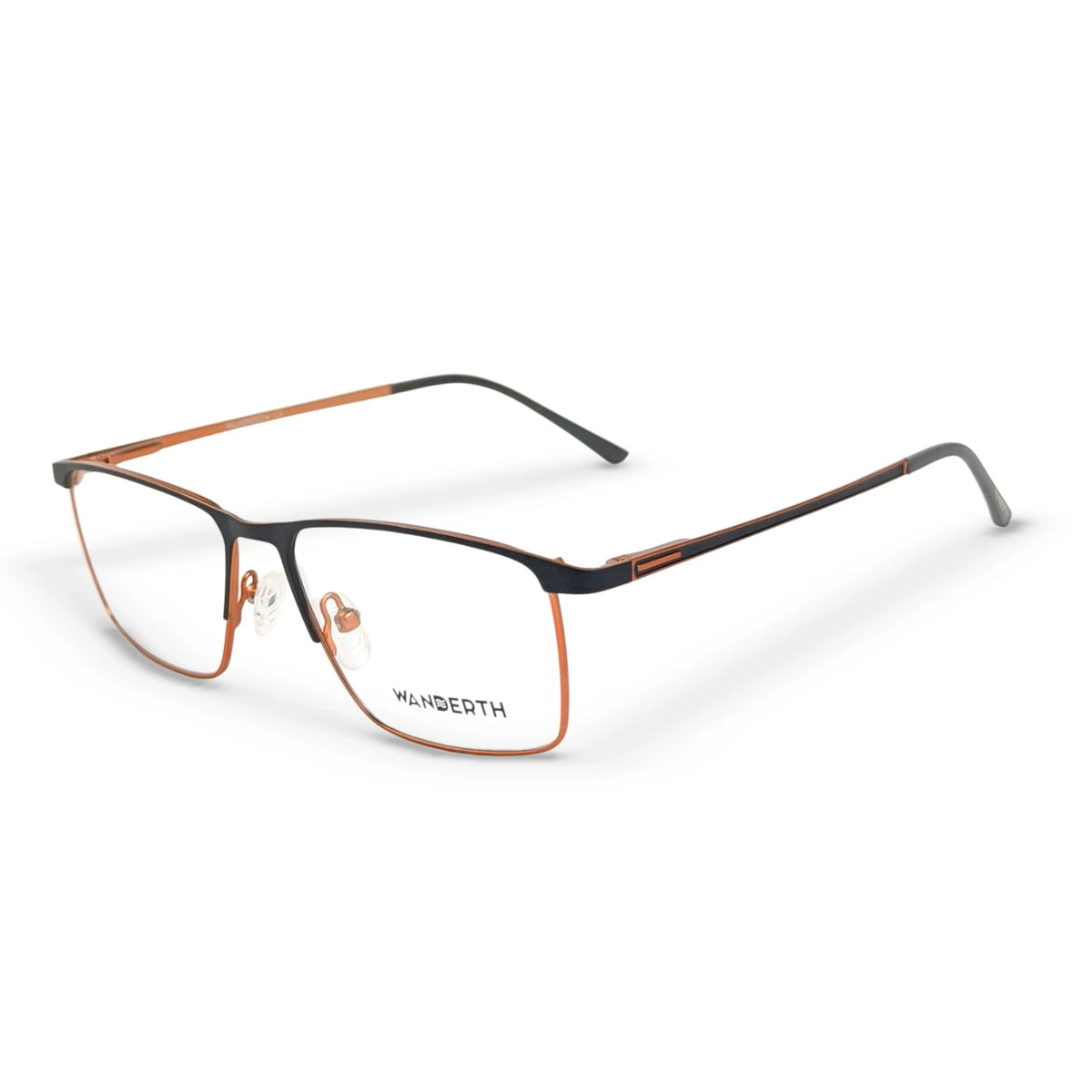 Montura Metálica 57148K - Café