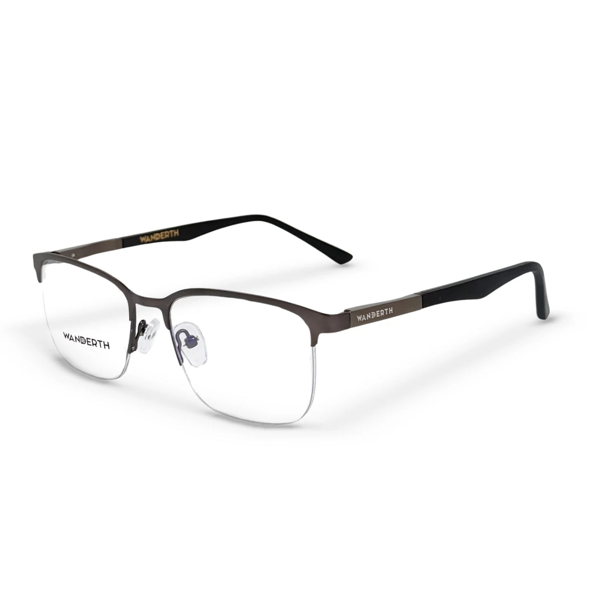 Montura Metálica 91292 - Gris · Transparente · Negro