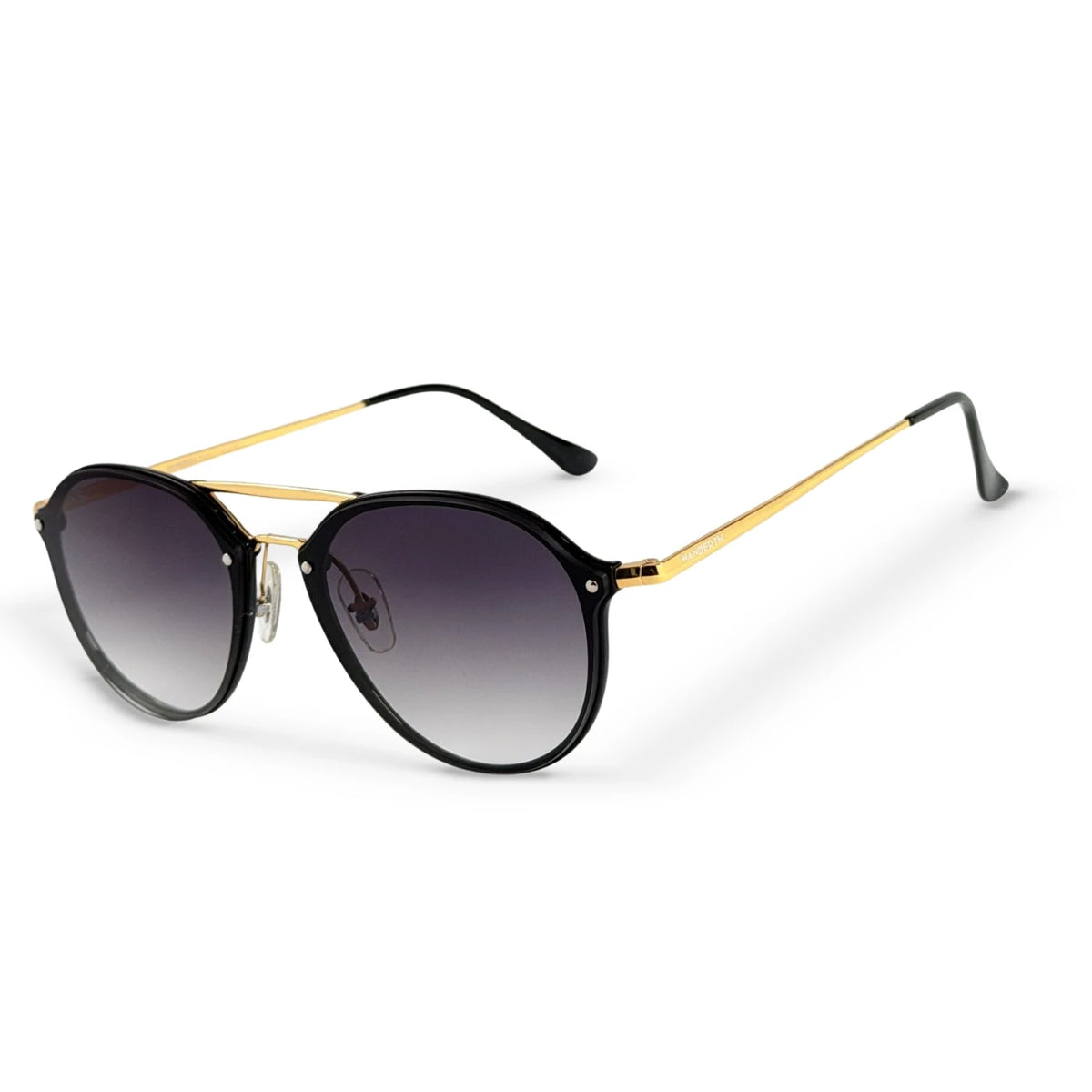 Gafa de Sol WA1003 - Negro · Gris · Dorado