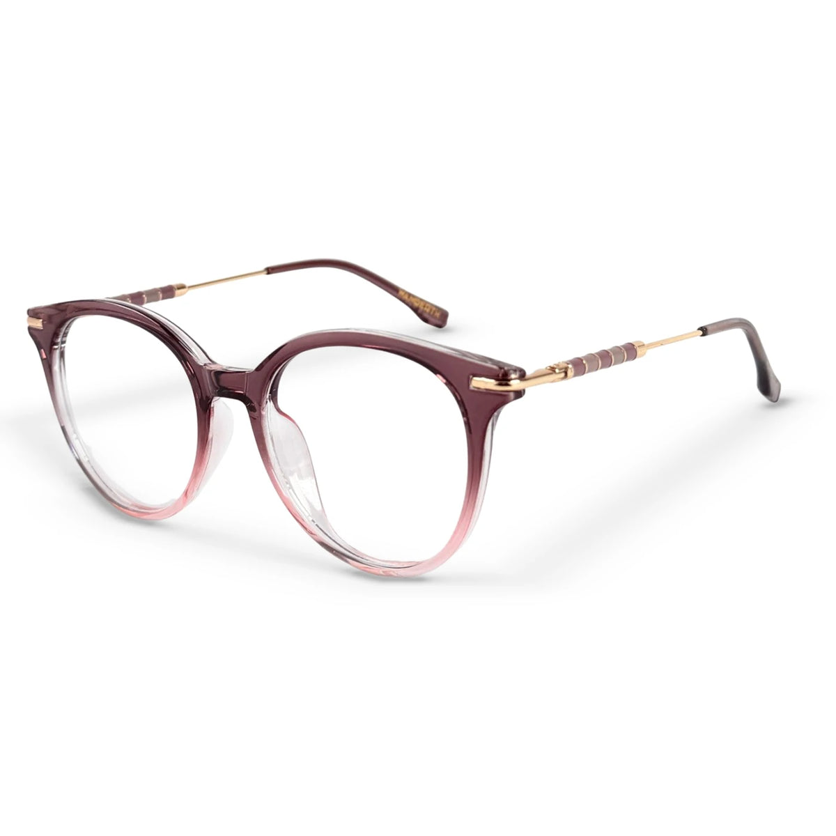 Montura Acetato y TR90 81097 - Vino · Transparente · Dorado