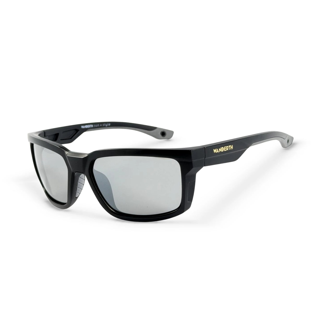 Gafa de Sol KB0204 - Negro · Espejo Plateado · Negro