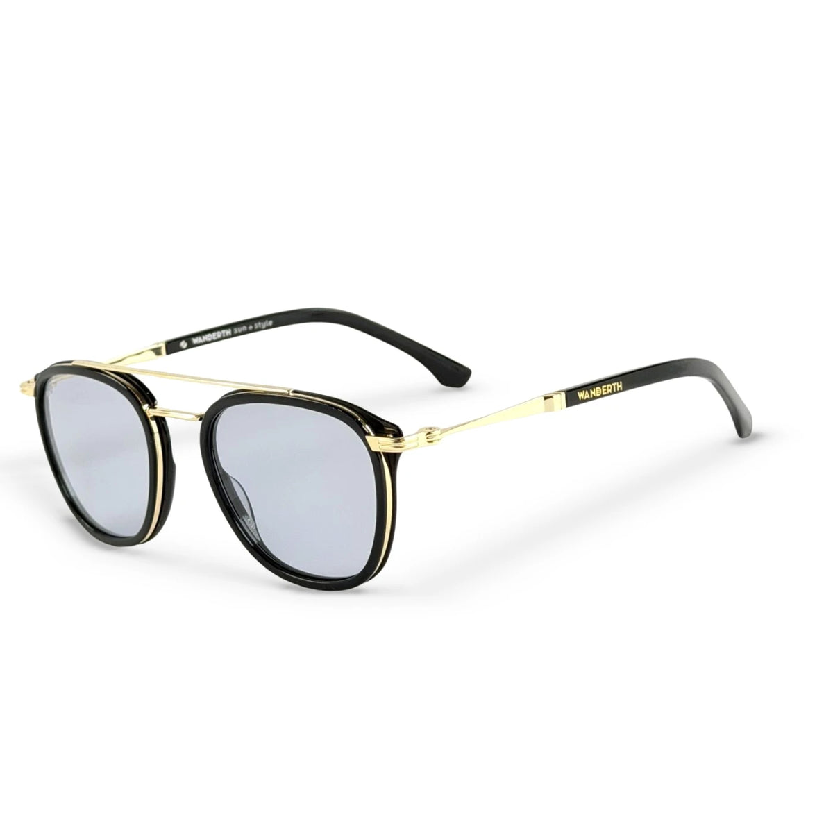 Gafa de Sol 2375 - Negro · Gris · Dorado