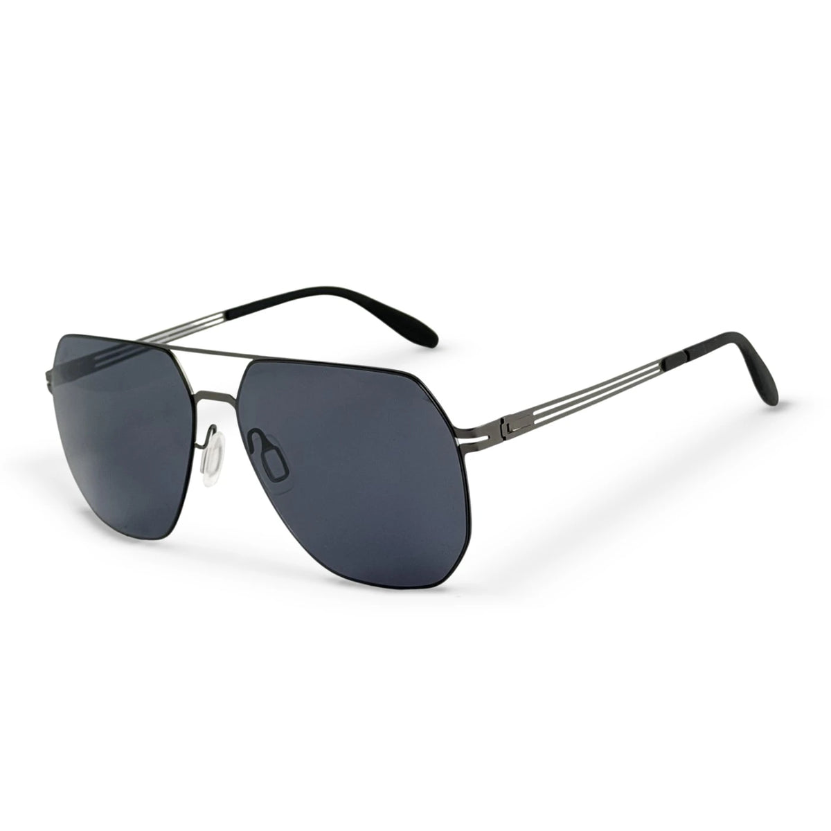 Gafa de Sol 5007 - Plata · Negro · Plata