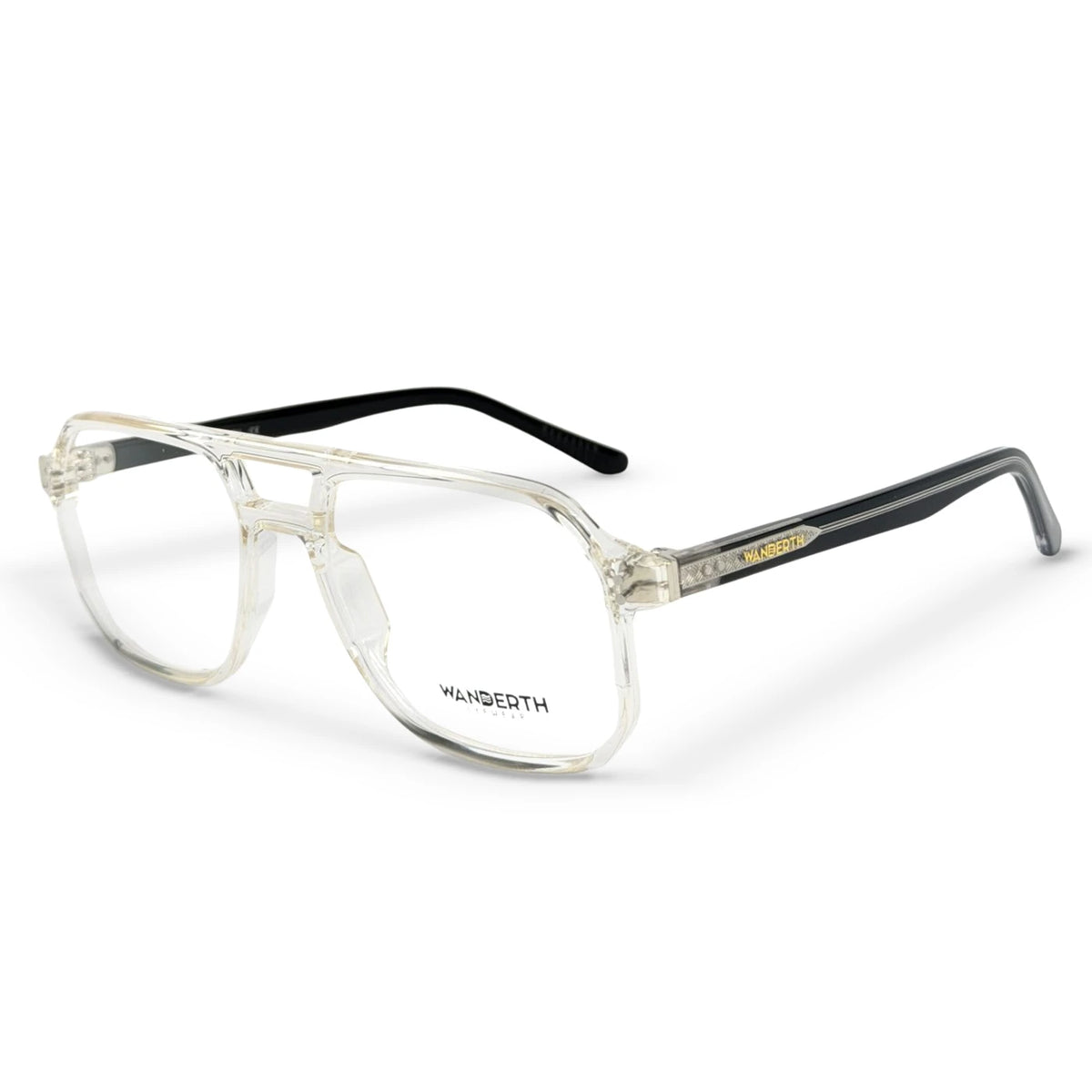 Montura Acetato y TR90 240 - Cristal · Transparente · Negro