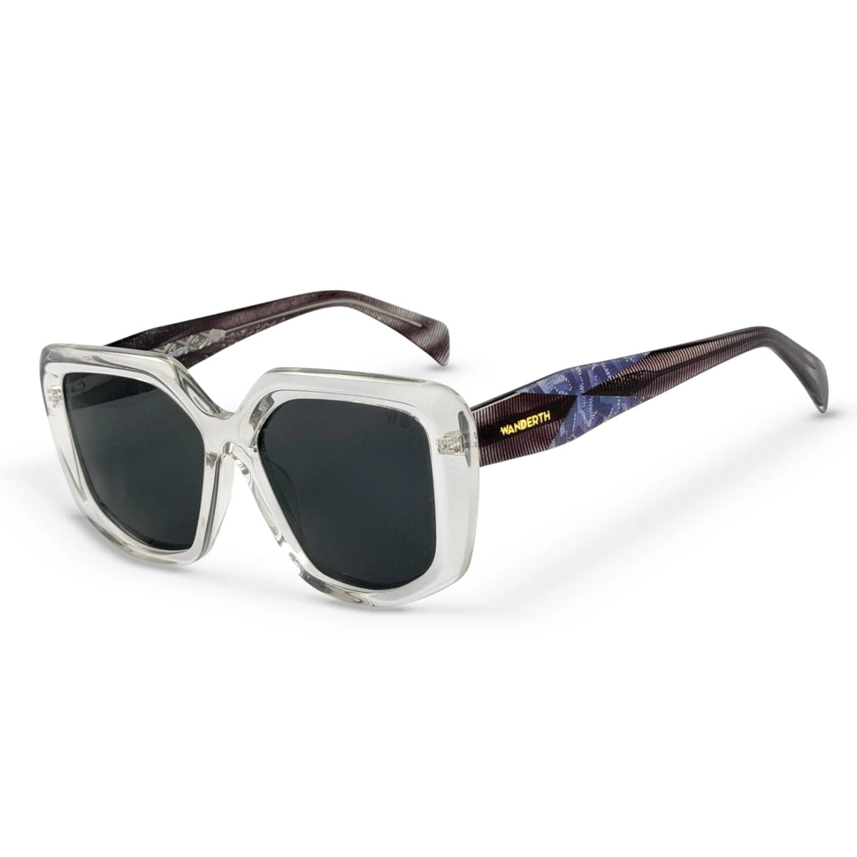 Gafa de Sol 9850 - Cristal · Negro · Morado