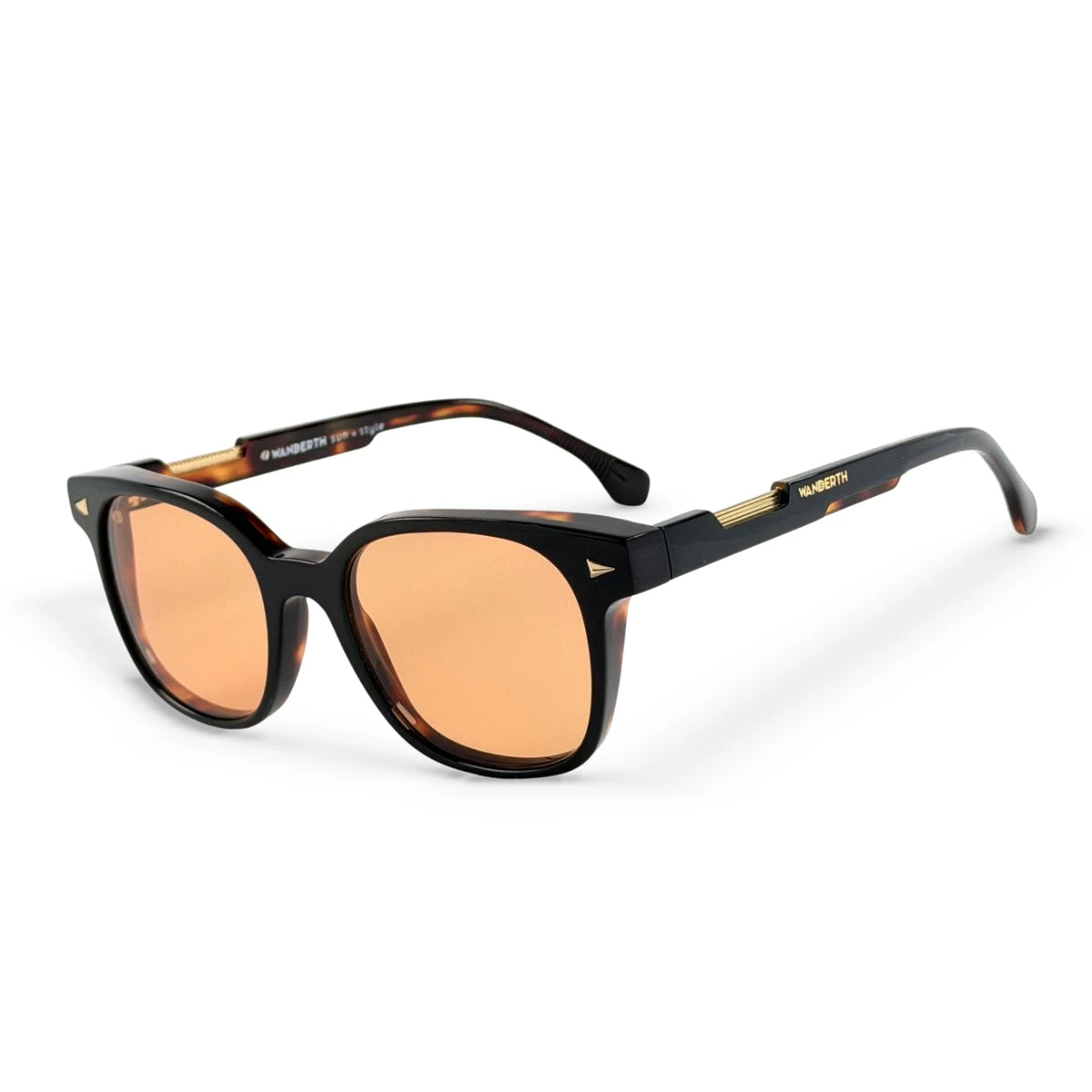 Gafa de Sol 2387 - Negro · Amarillo Ámbar · Negro