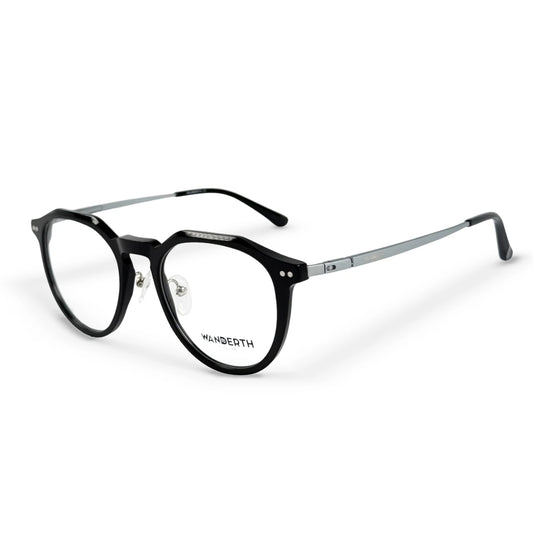 Montura Acetato y TR90 AT211 - Negro · Transparente · Plata