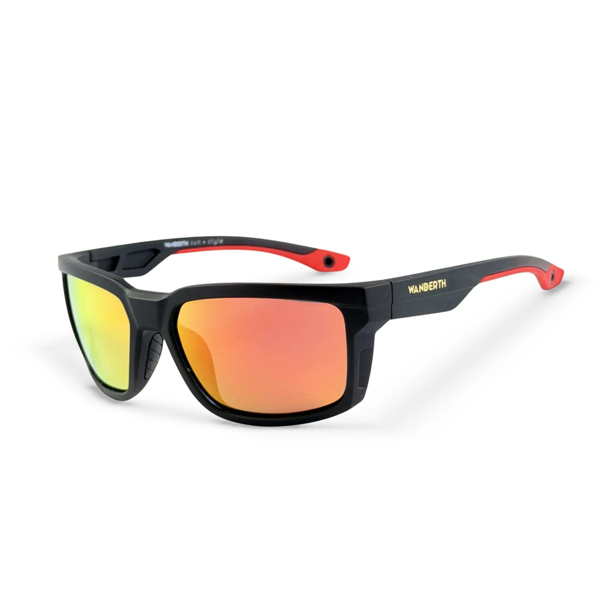 Gafa de Sol KB0204 - Negro · Espejo Rojo · Rojo
