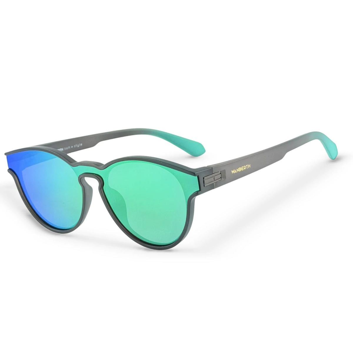 Gafa de Sol TR7545 - Morado · Espejo Verde · Morado