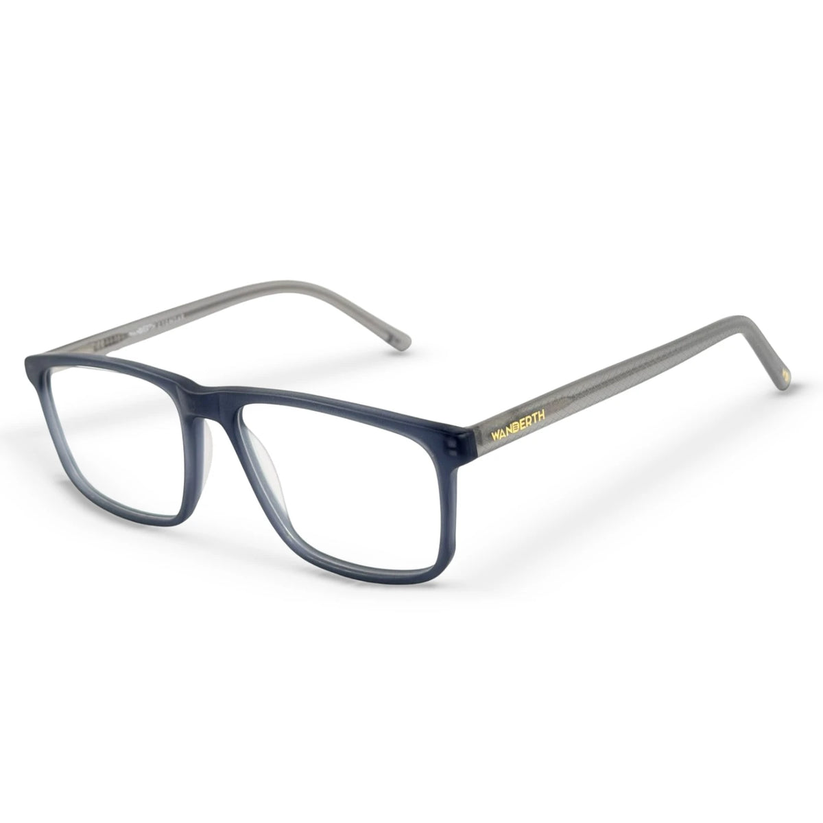 Montura Acetato y TR90 WD11521 - Azul oscuro · Transparente · Gris