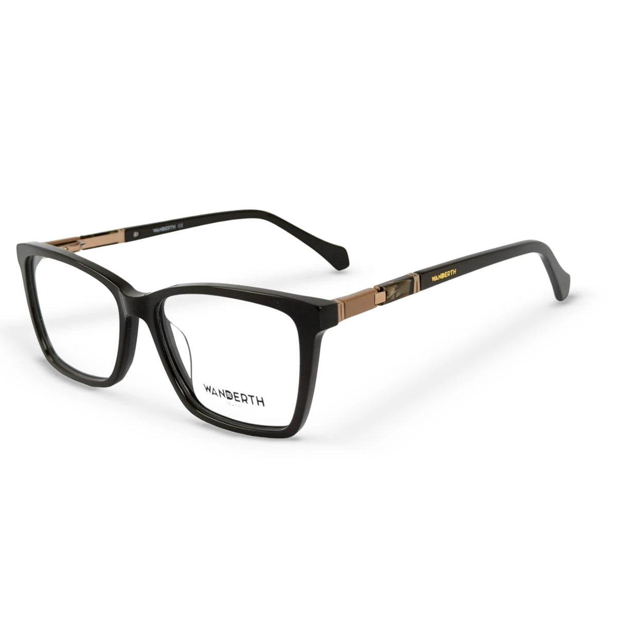 Montura Acetato y TR90 MS8377B - Negro · Transparente · Negro 2