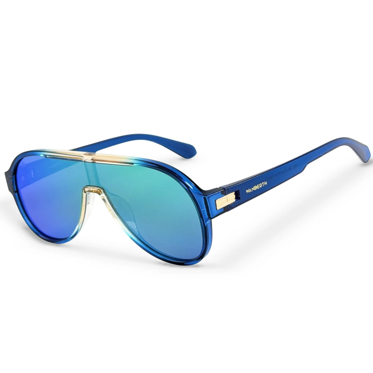 Gafa de Sol TR7546 - Azul · Espejo  Verde · Azul