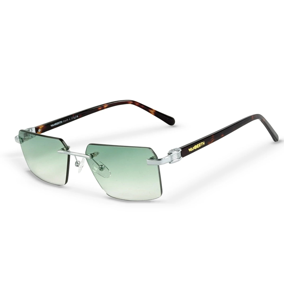 Gafa de Sol 3074 - Plata · Verde · Animal Print