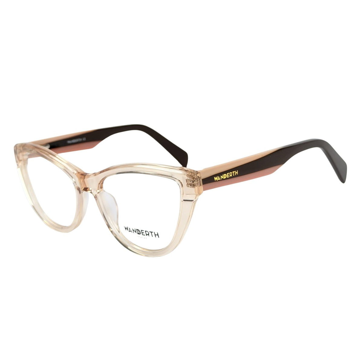 Montura Acetato y TR90 9633 - Beige · Transparente · Negro