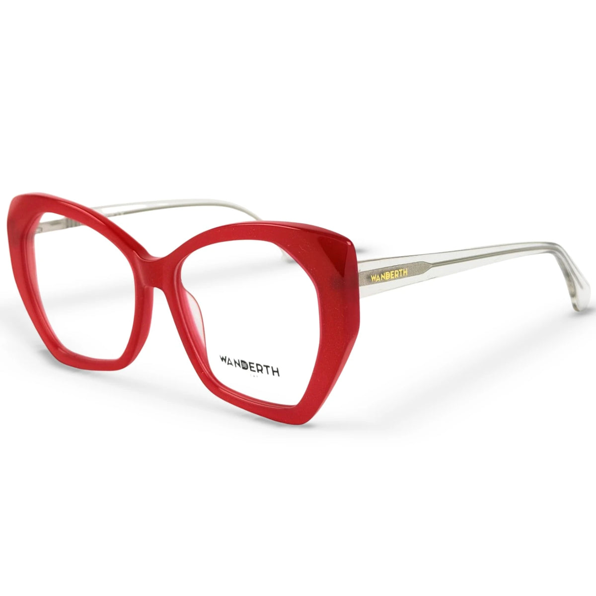 Montura Acetato y TR90 YC31074 - Rojo