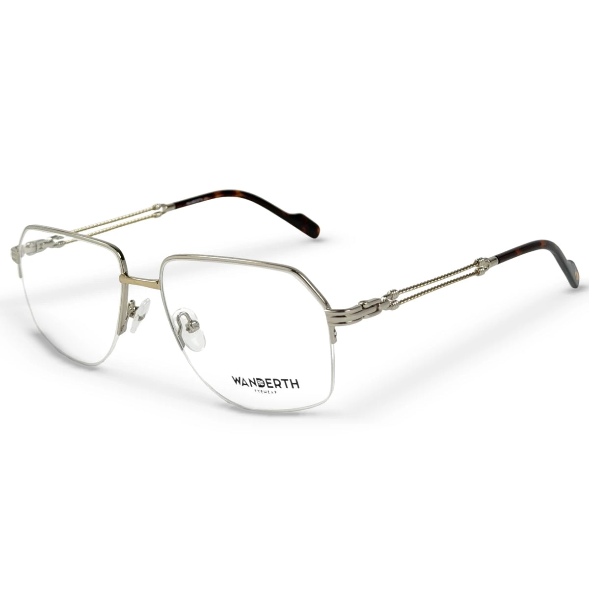 Montura Metálica 4573 - Plata
