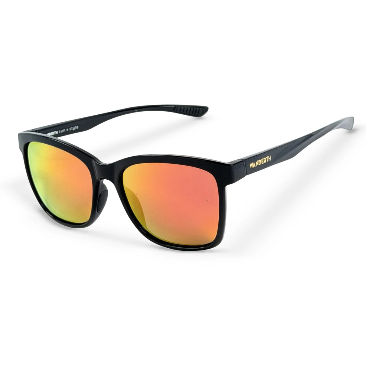 Gafa de Sol KB0102 - Negro · Espejo Rojo · Negro