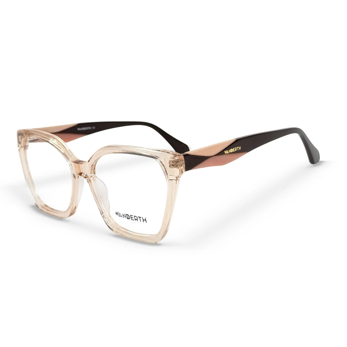 Montura Acetato y TR90 9656 - Beige