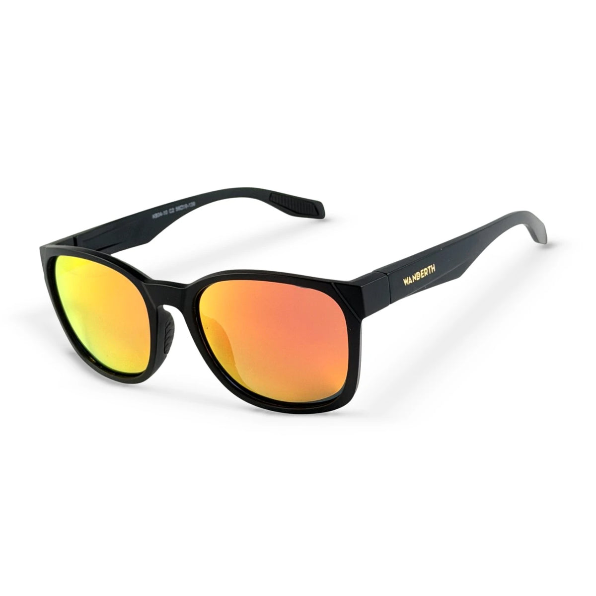 Gafa de Sol KB04-10 - Negro · Espejo Naranja · Negro