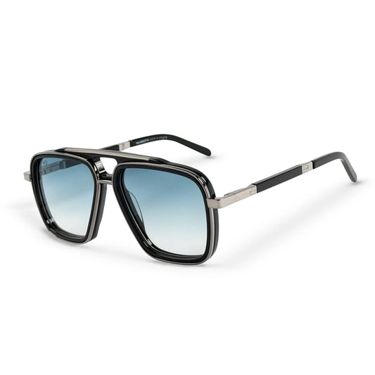 Gafa de Sol 4636H - Negro · Azul · Plata