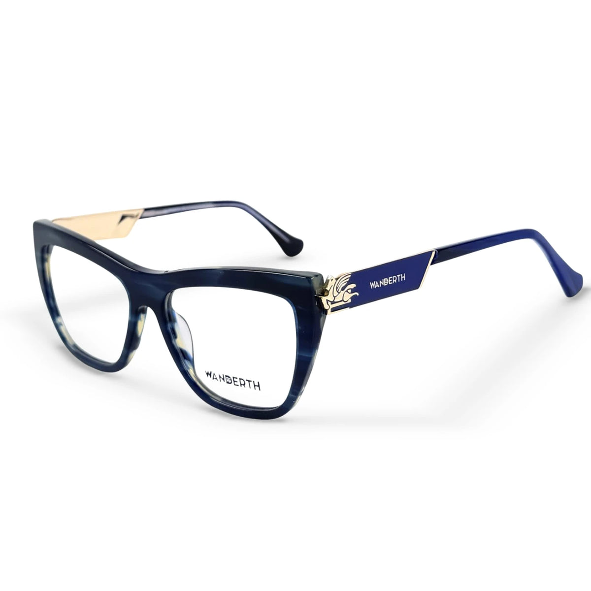 Montura Acetato y TR90 ETRO0032 - Animal Print · Transparente · Azul