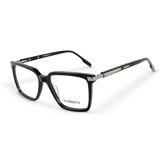 Montura Acetato y TR90 9665 - Negro