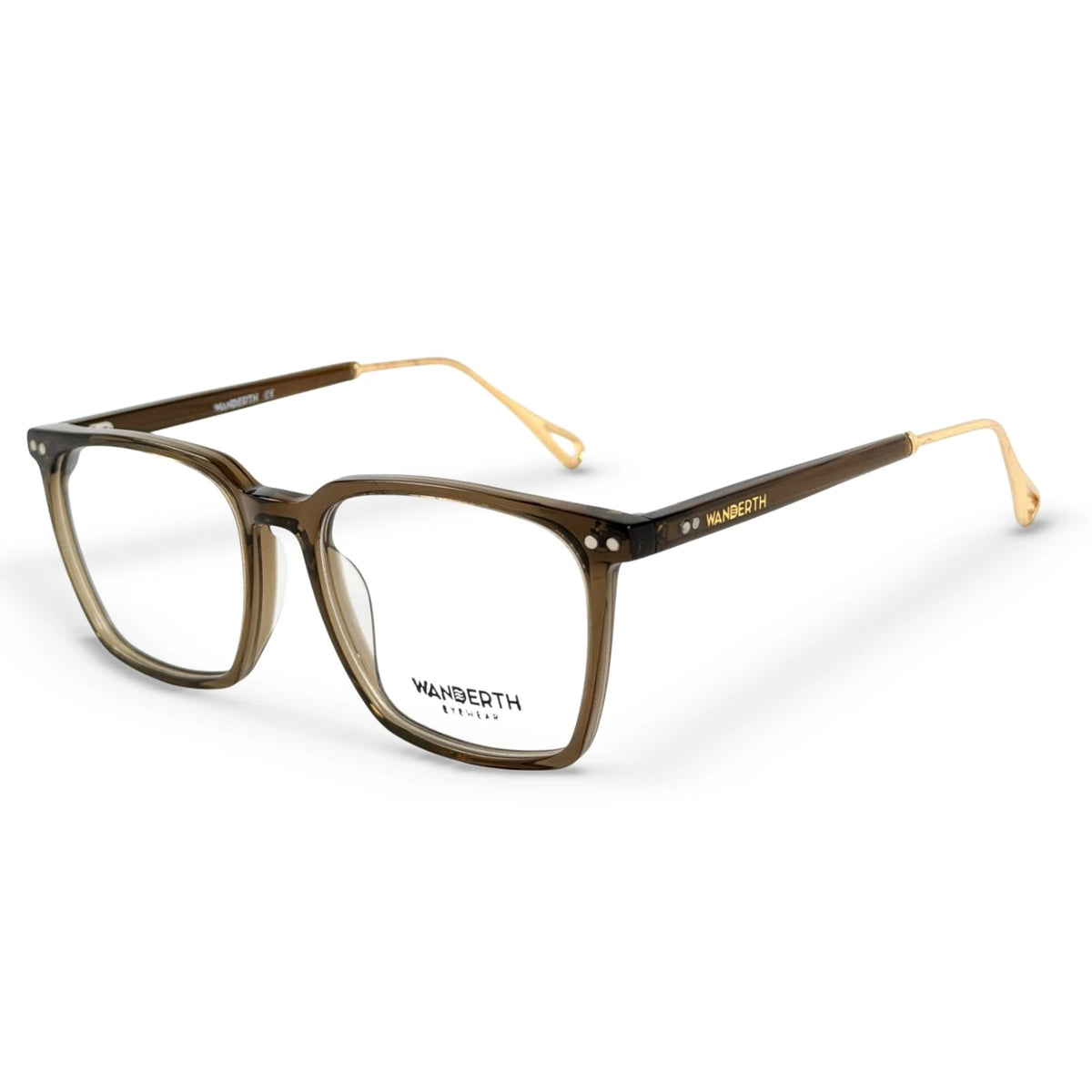 Montura Acetato y TR90 M1104 - Café · Transparente · Café